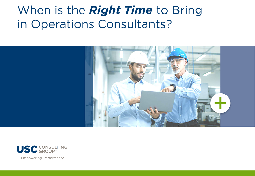 When is the Right Time to Bring in Operations Consultants eBook Feature Image